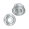 Grade 5 - Hex Serrated Flange Lock Nuts - Zinc Plated
