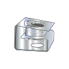Nut Retainers - Spring Steel - Zinc