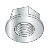 Non-Serrated Flange Hex Nuts - Steel Zinc Plated & Baked 