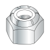 Nylon Insert Stop Nuts - Heavy Hex - Zinc