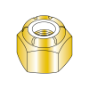 Nylon Insert Stop Nuts - Heavy Hex - Zinc Yellow