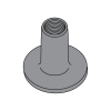 Weld Nuts - Round Base - 0.562" Base - Plain Finish