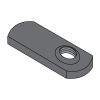 Tab Weld Nuts - Plain Finish