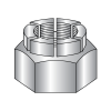 Flex Type Hex Lock Nut  - Light Hex - Full Height - 18-8 Stainless