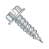 Slotted - Hex Washer - Self Piercing Screws - Zinc