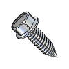 Unslotted - Hex Washer - High Head - Self Piercing Screws - Zinc