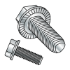 Serrated Hex Flange Washer - Slotted - Alternatives to Taptite® Thread Rolling Screws* - Zinc