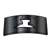 Rectangular - Stud Receivers - Push-On Nuts - Black Phosphate