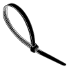Conventional Cable Ties - Type 6/6 UV Black Nylon