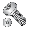 Button - 6 Lobe Pin-In - Machine Screws - 18-8 Stainless