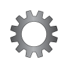 External Tooth - Lock Washers - Black Oxide