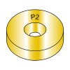 Heavy Duty Thru-Hard Washers SAE - Zinc Yellow