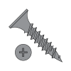 Bugle - Phillips - Drywall Screws - Fine Thread - Sharp Point - Black Phosphate